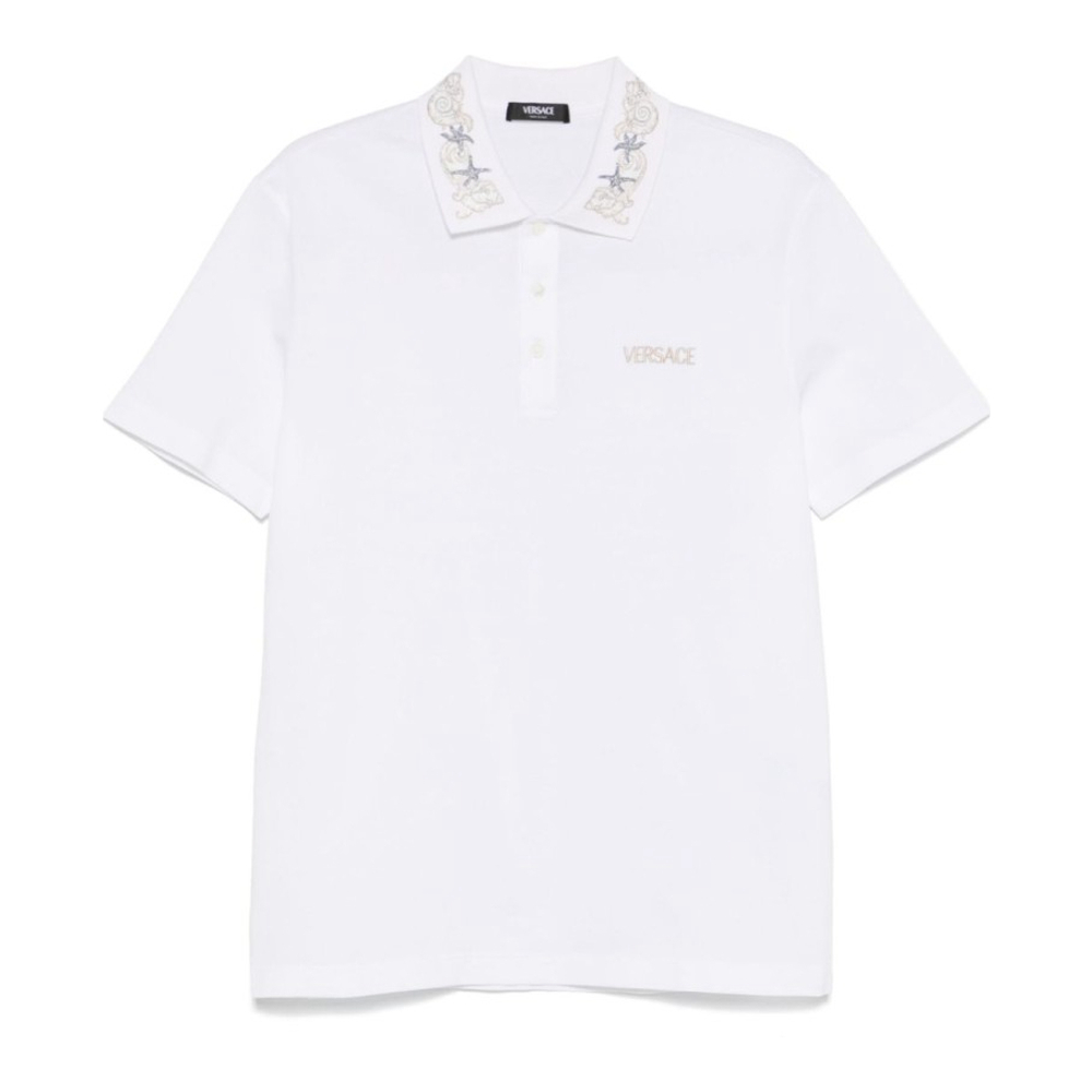 Polo 'Logo-Embroidered' pour Hommes