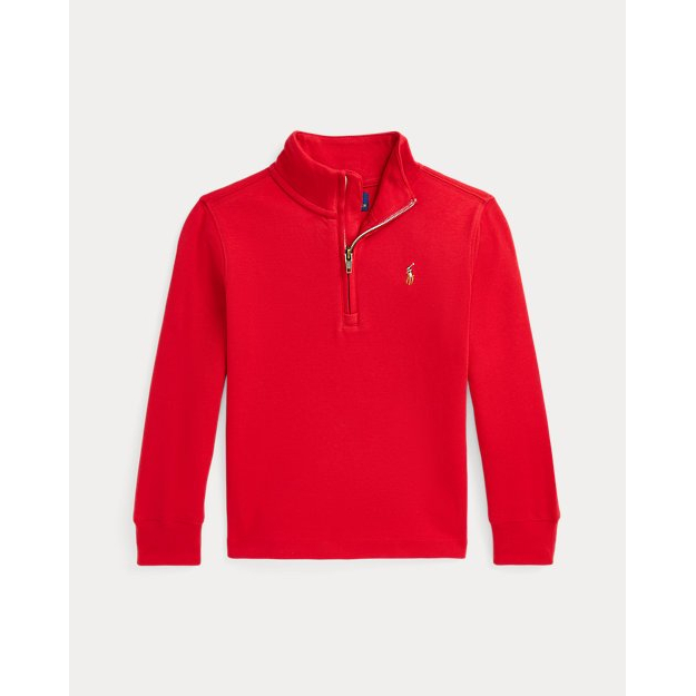 'Cotton Interlock Quarter-Zip Pullover' pour Petits garçons