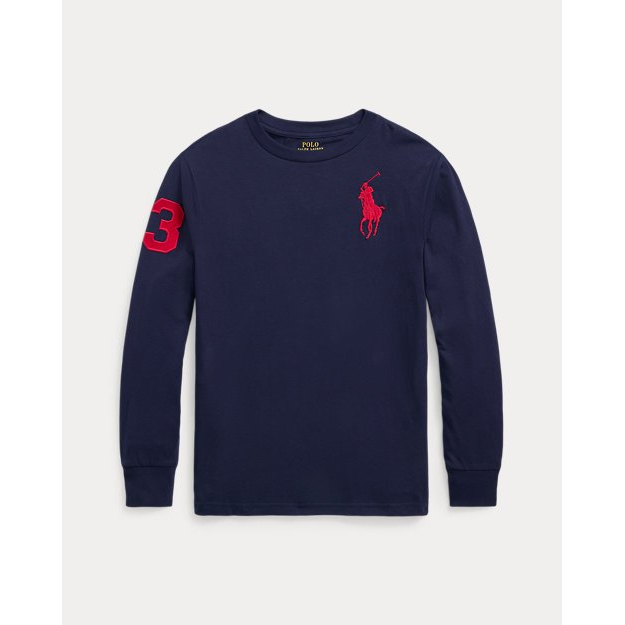 'Big Pony Cotton Jersey Tee' pour Grands garçons