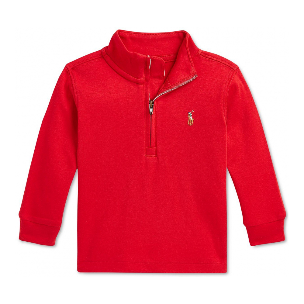 'Cotton Quarter-Zip Sweater' pour Bébé