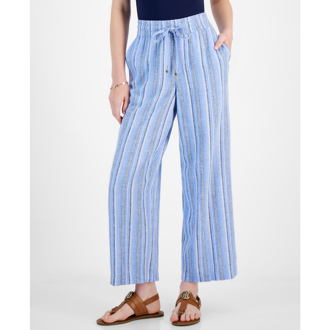 Women's 'Striped Drawstring Pants'