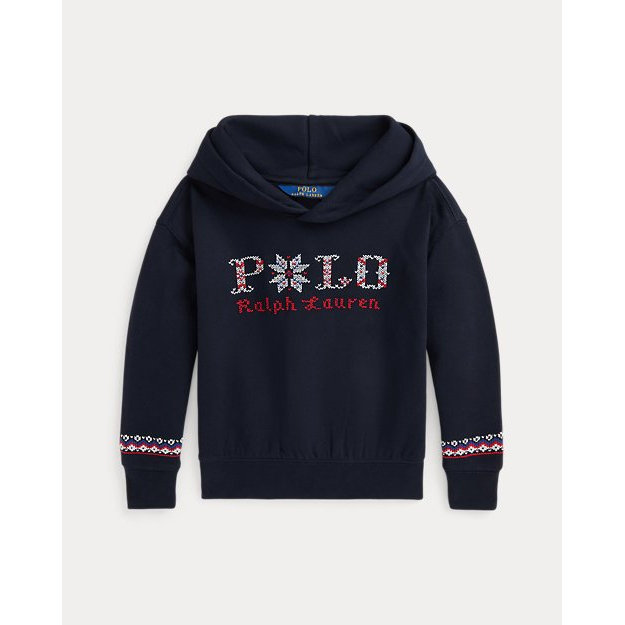 'Logo Fleece Hoodie' pour Petites filles