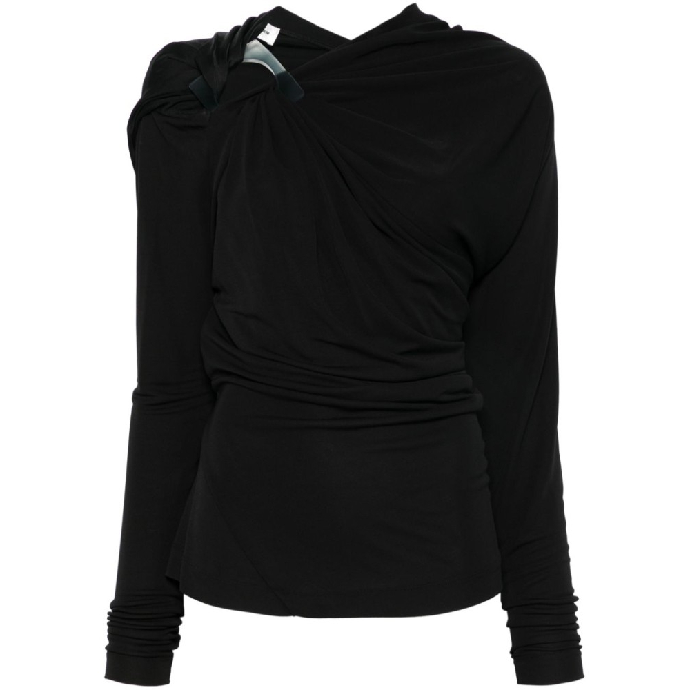 Top à manches longues 'Draped' pour Femmes