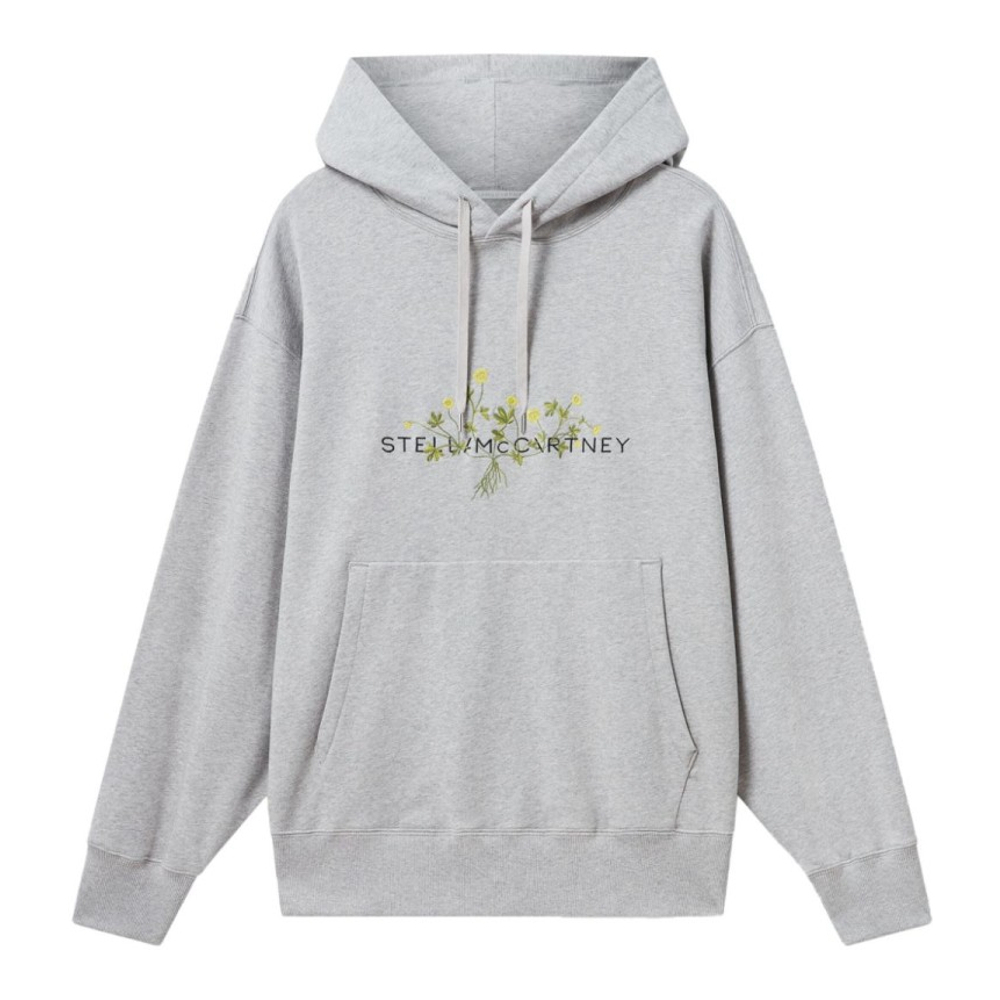 Sweatshirt à capuche  'Floral-Embroidery' pour Femmes