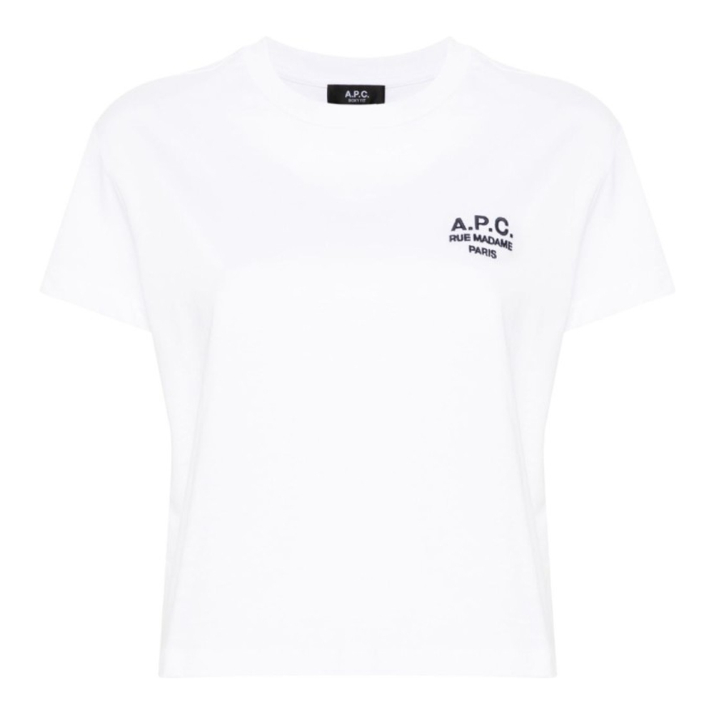 T-shirt 'Logo-Embroidered' pour Femmes