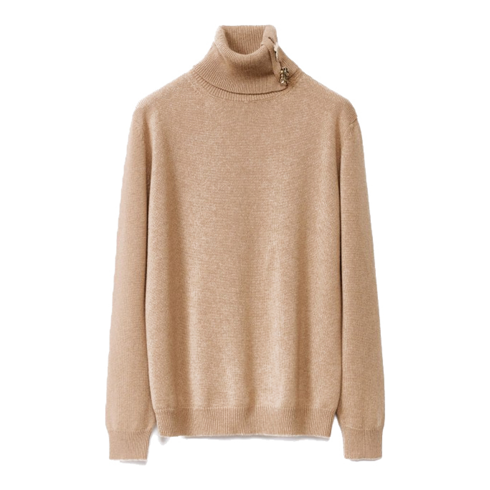 Pull à col roulé 'Fabula Buttons On Collar' pour Femmes