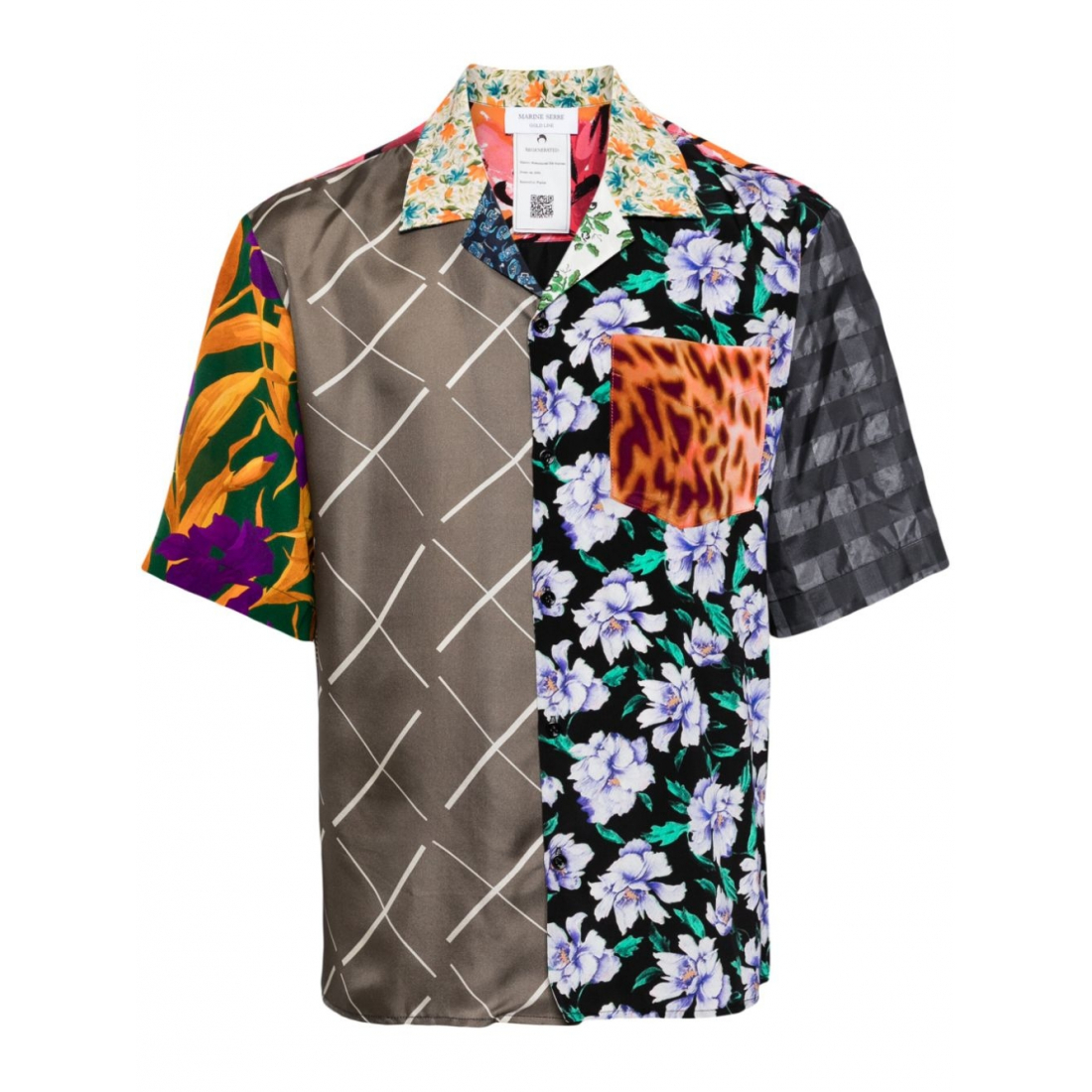 Chemise à manches courtes 'Regenerated Colour-Block' pour Hommes