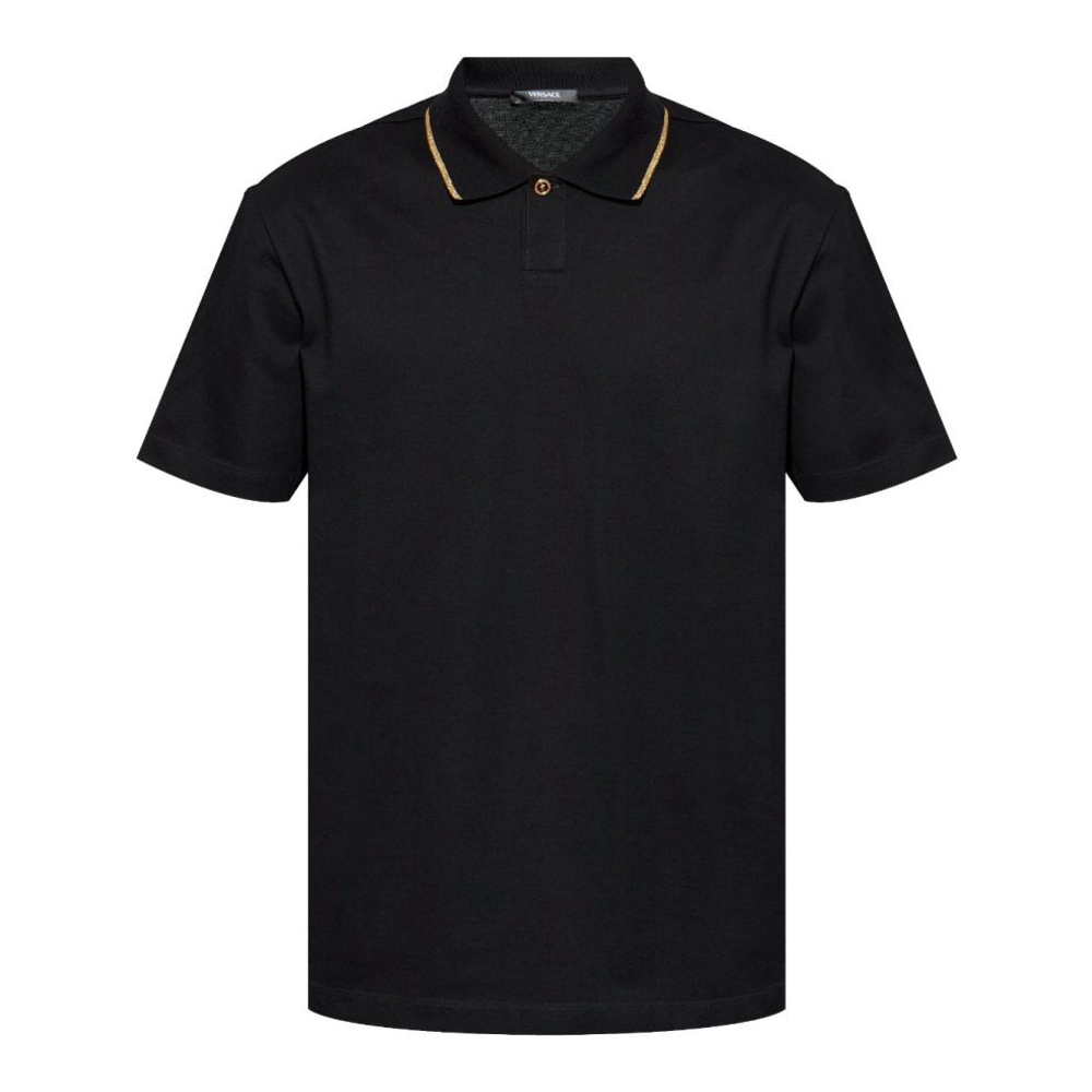 Polo 'Stripe-Detail' pour Hommes
