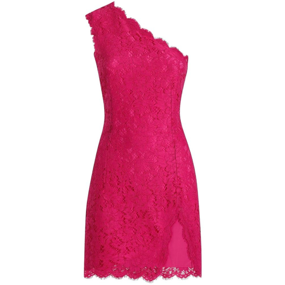 Robe à une épaule 'Floral-Lace' pour Femmes