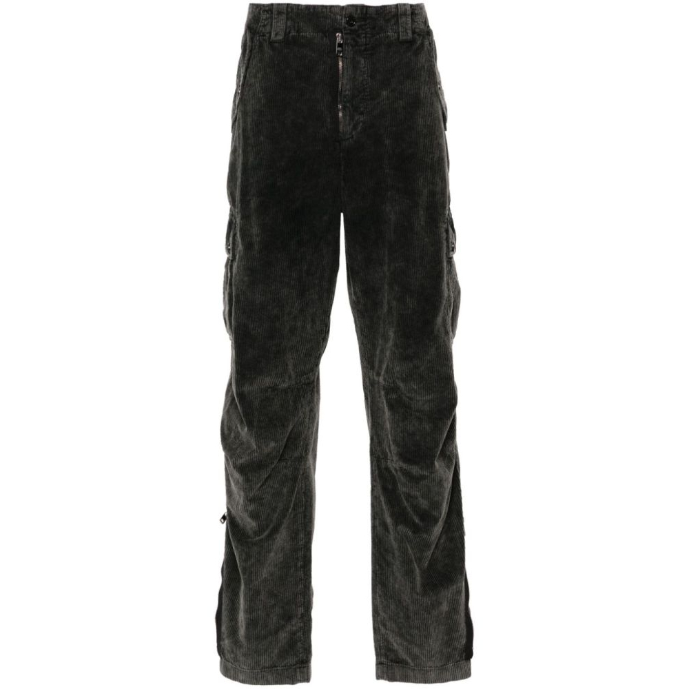 Men's 'Logo-Patch' Cargo Trousers