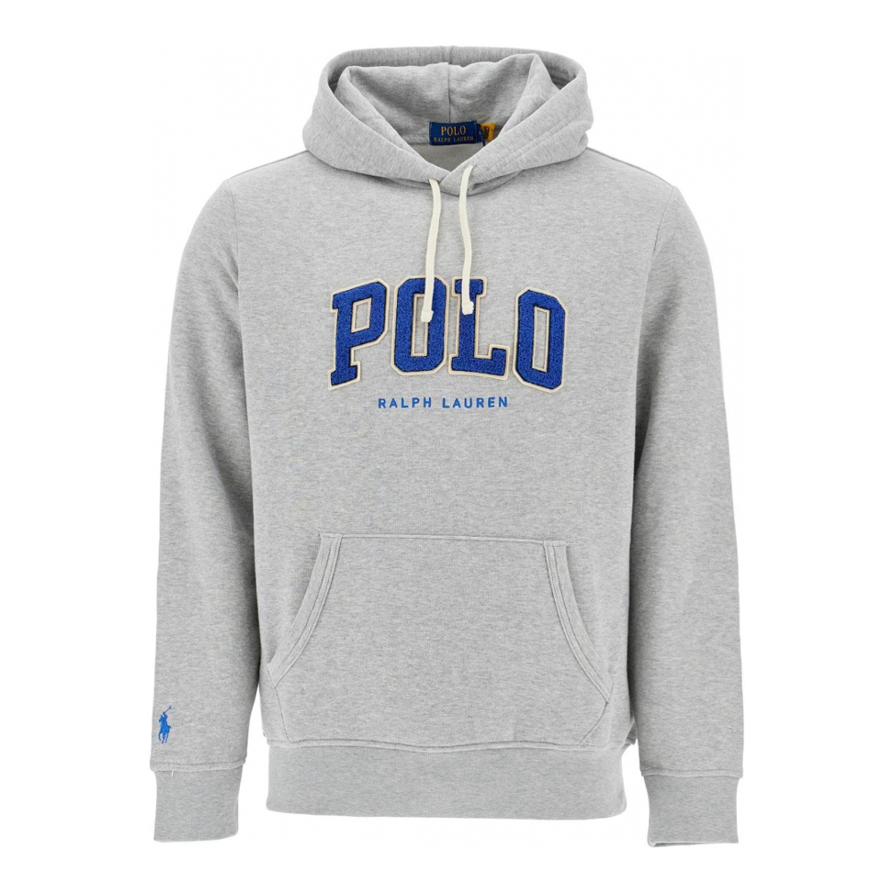 Men's 'Zip With Logo' Hoodie