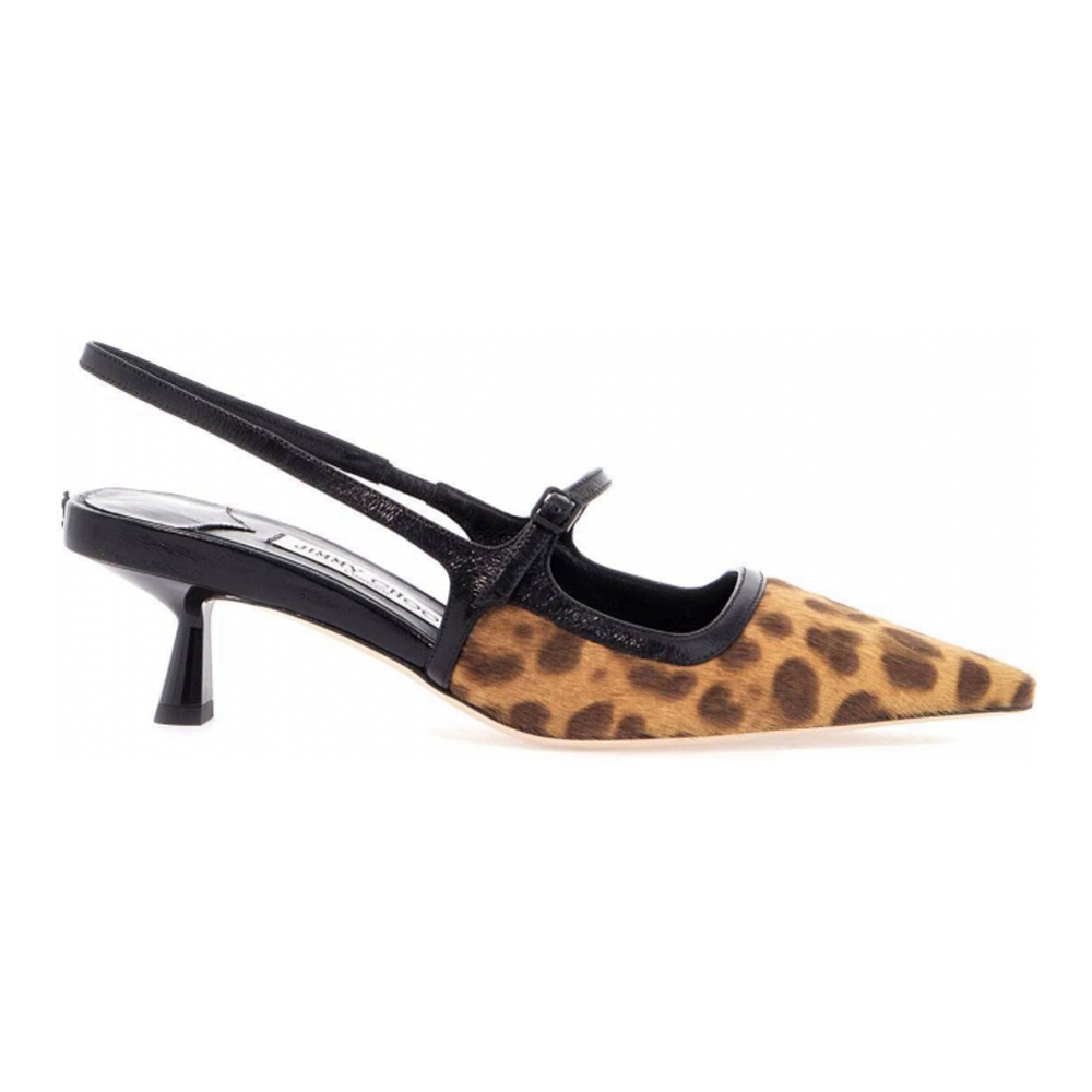 Women's 'Leopard Print' Slingback Pumps