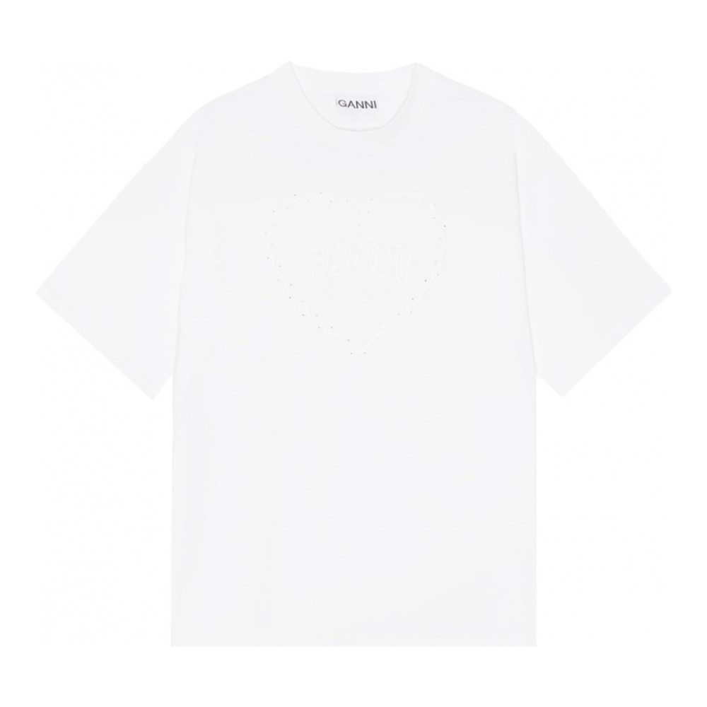 T-shirt 'Round-Neck' pour Femmes