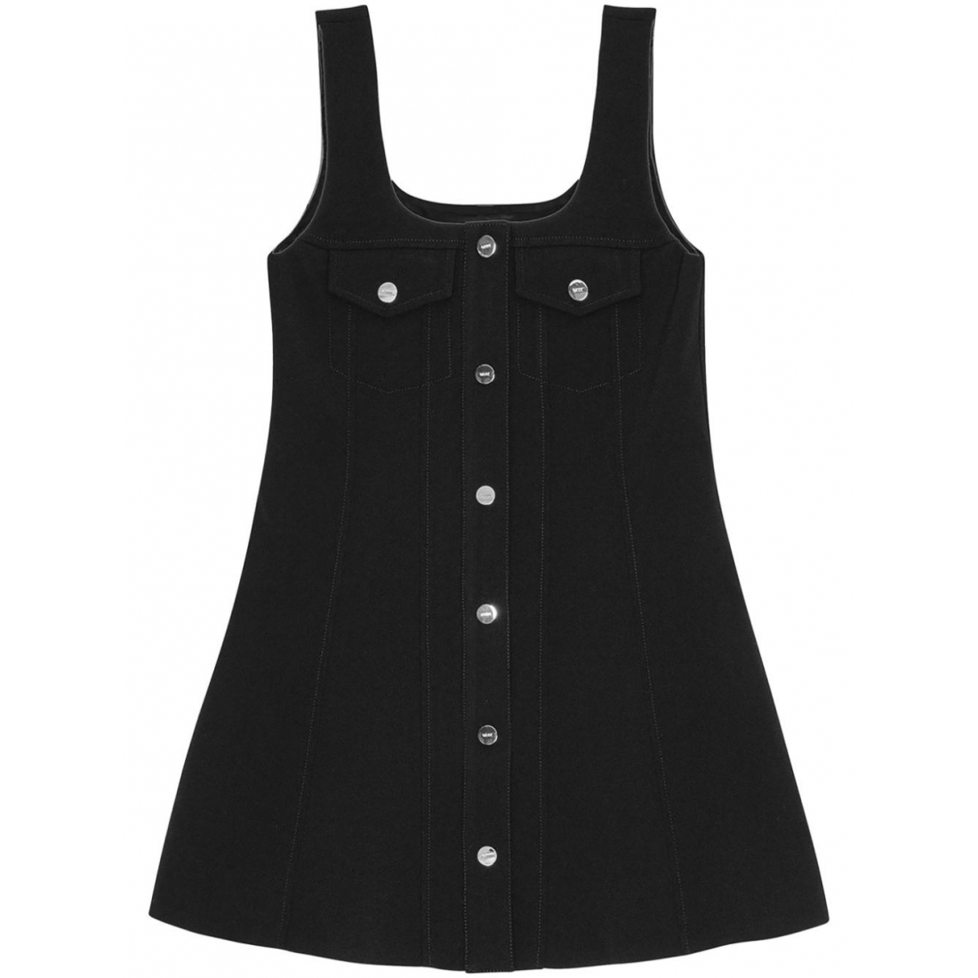 Women's 'Press-Stud Fastening' Mini Dress