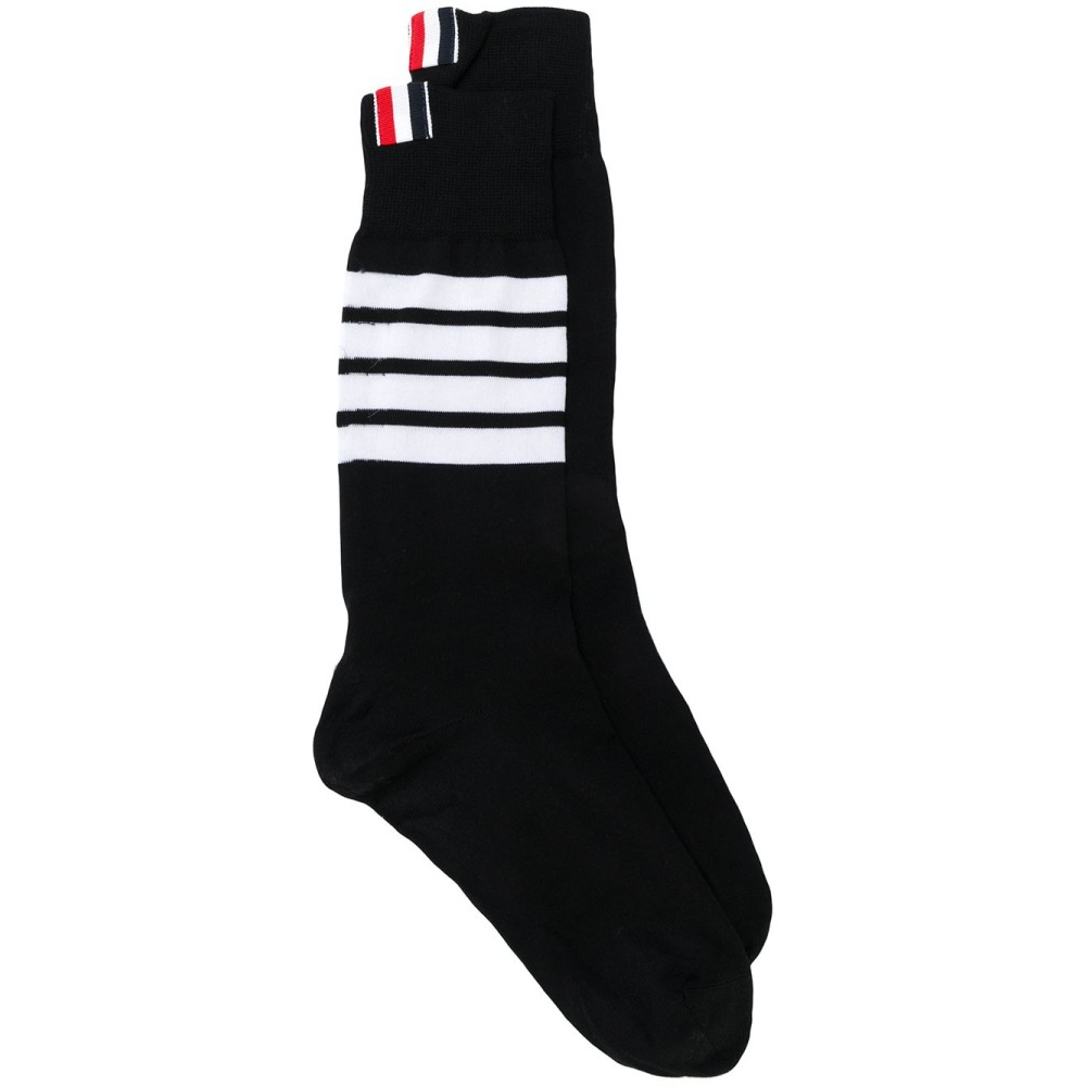 '4-Bar Mid-Calf' Socken für Damen