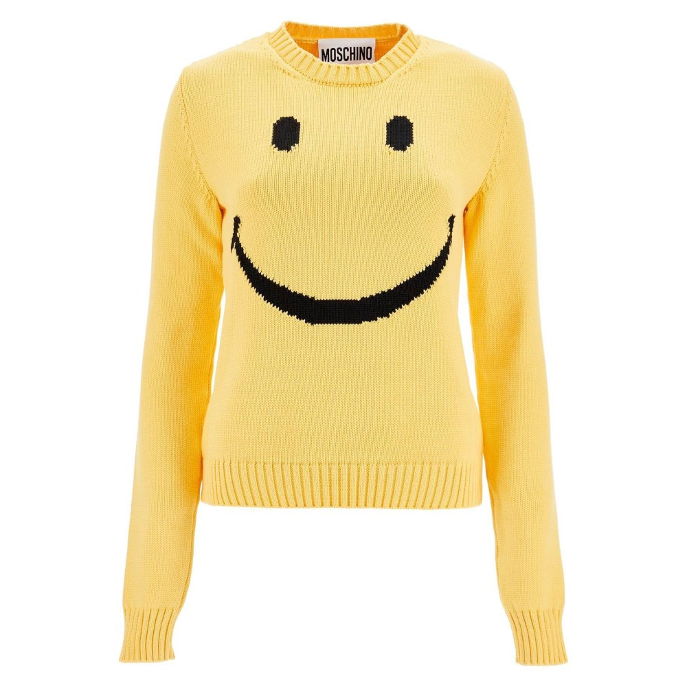 T-Shirt manches longues 'Smiley' pour Femmes