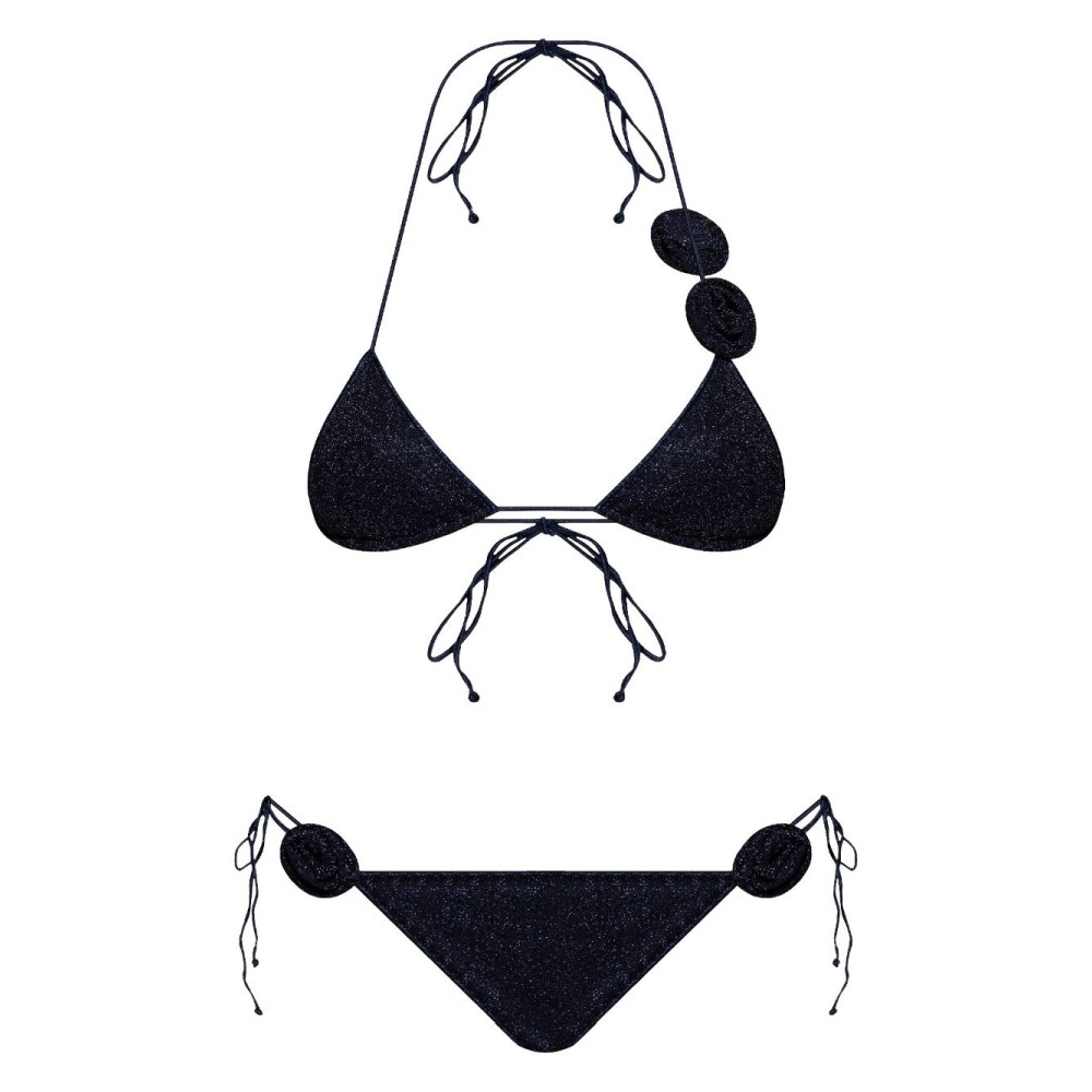 Bikini 'Rose-Appliqué' pour Femmes