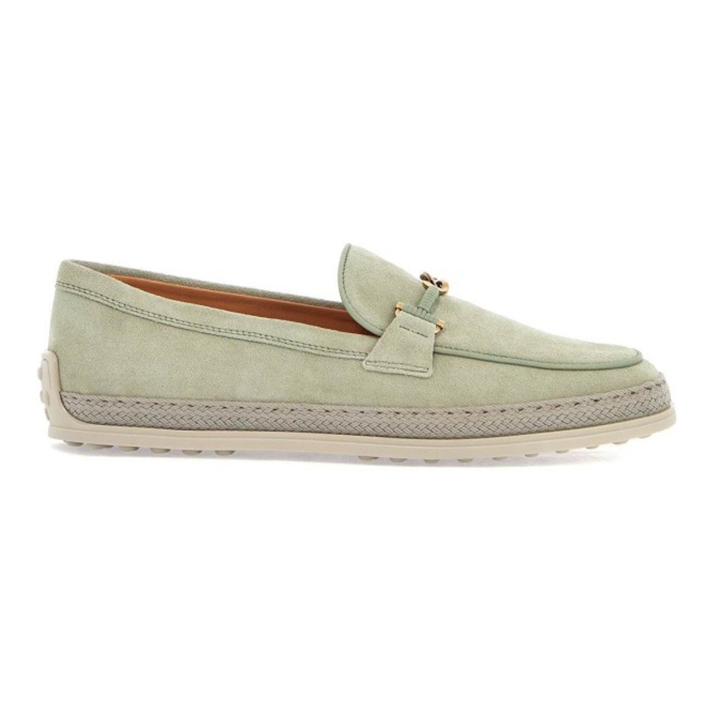 Women's 'Oil Green' Loafers