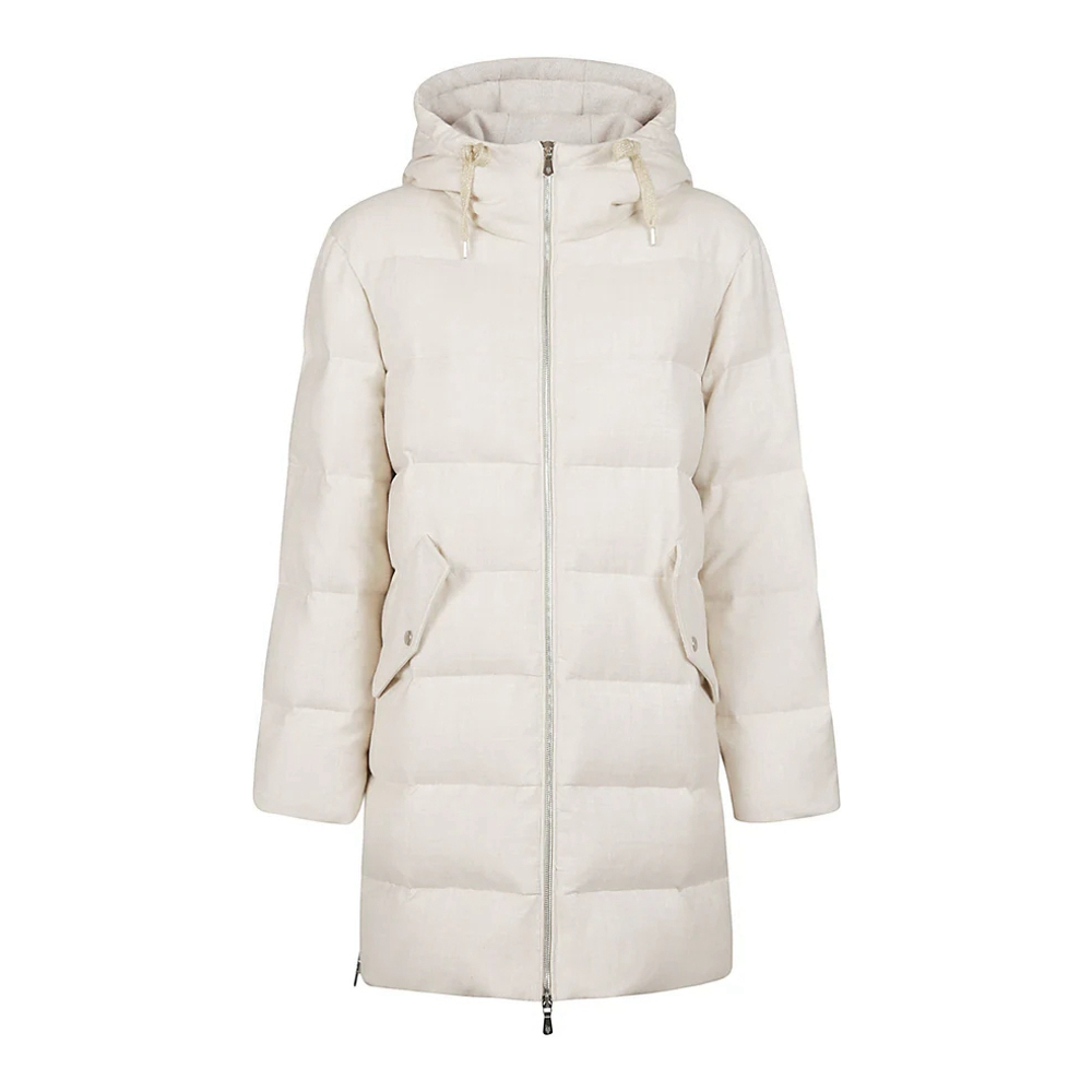 Veste 'Long Duvet With Hood' pour Femmes
