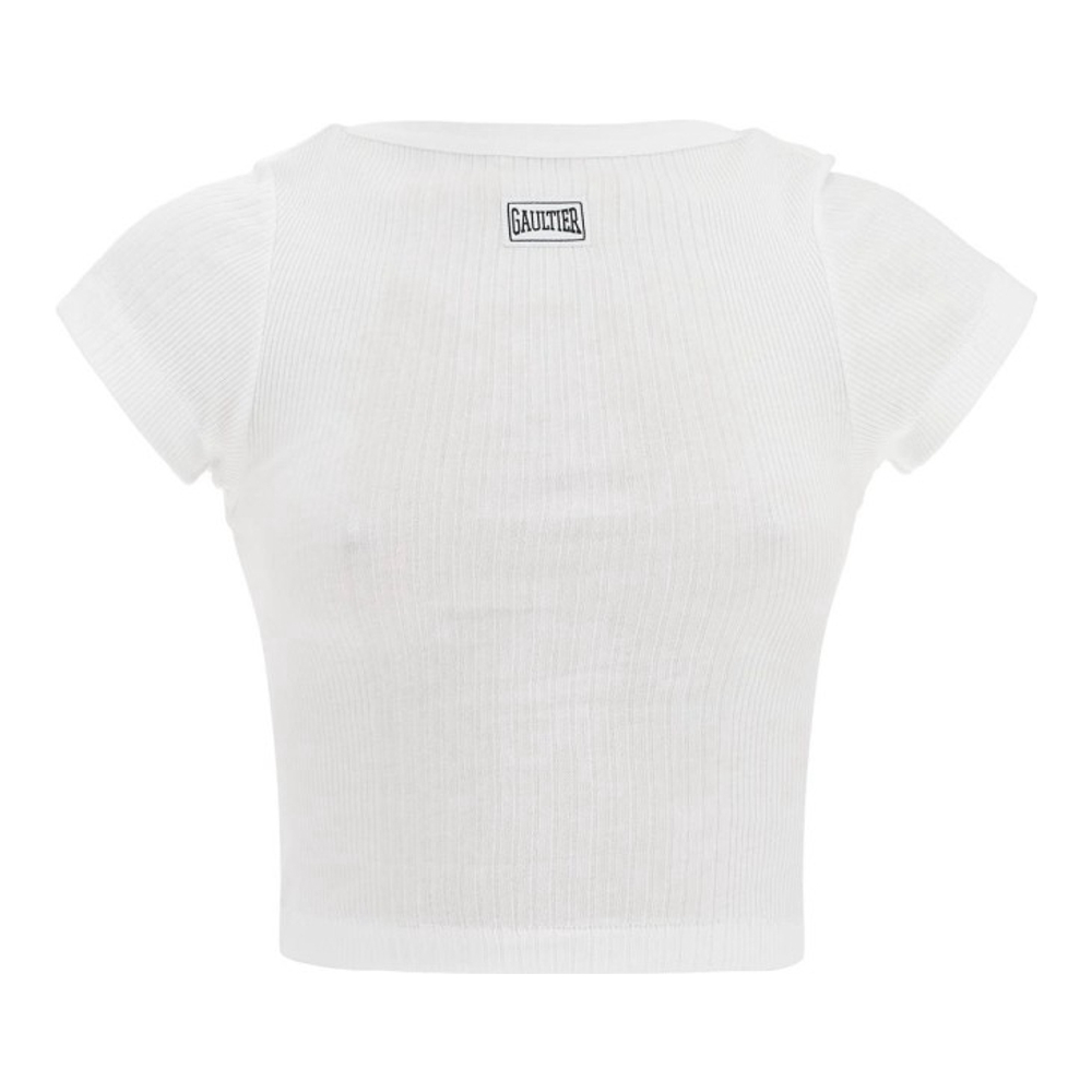 T-shirt 'Gaultier Logo' pour Femmes