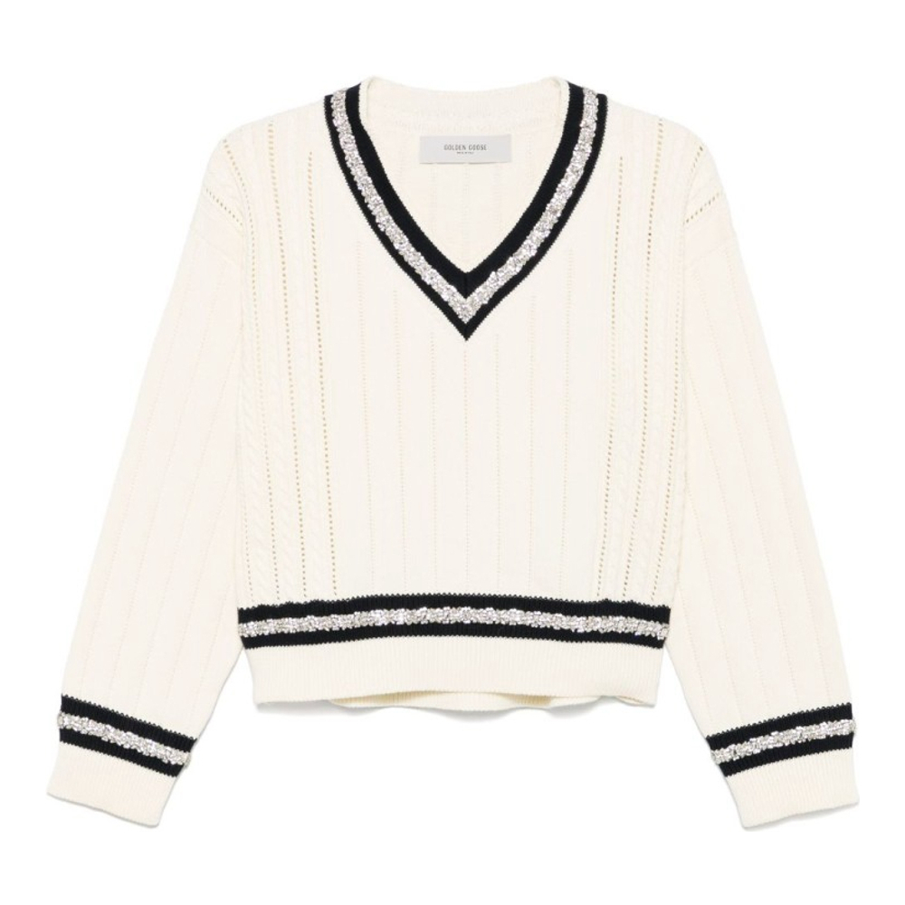 Pull 'Crystal-Embellished' pour Femmes