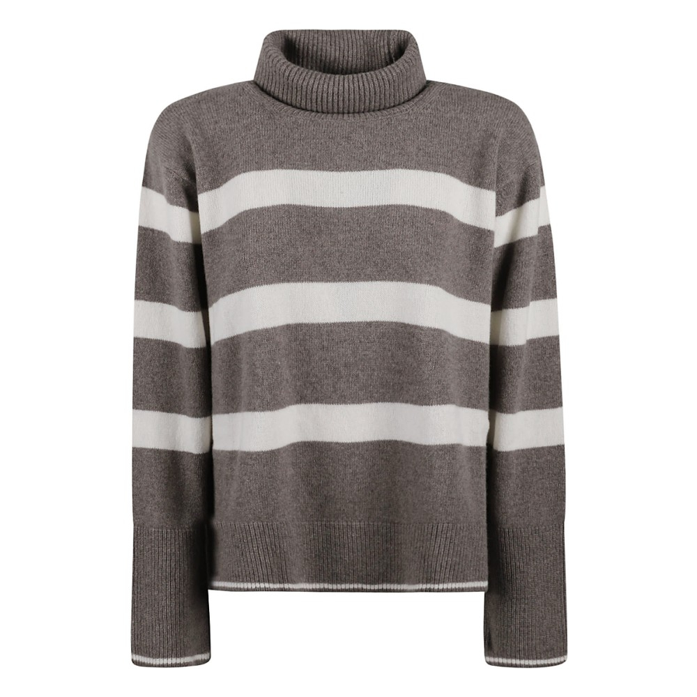Women's 'Stripe' Turtleneck Sweater
