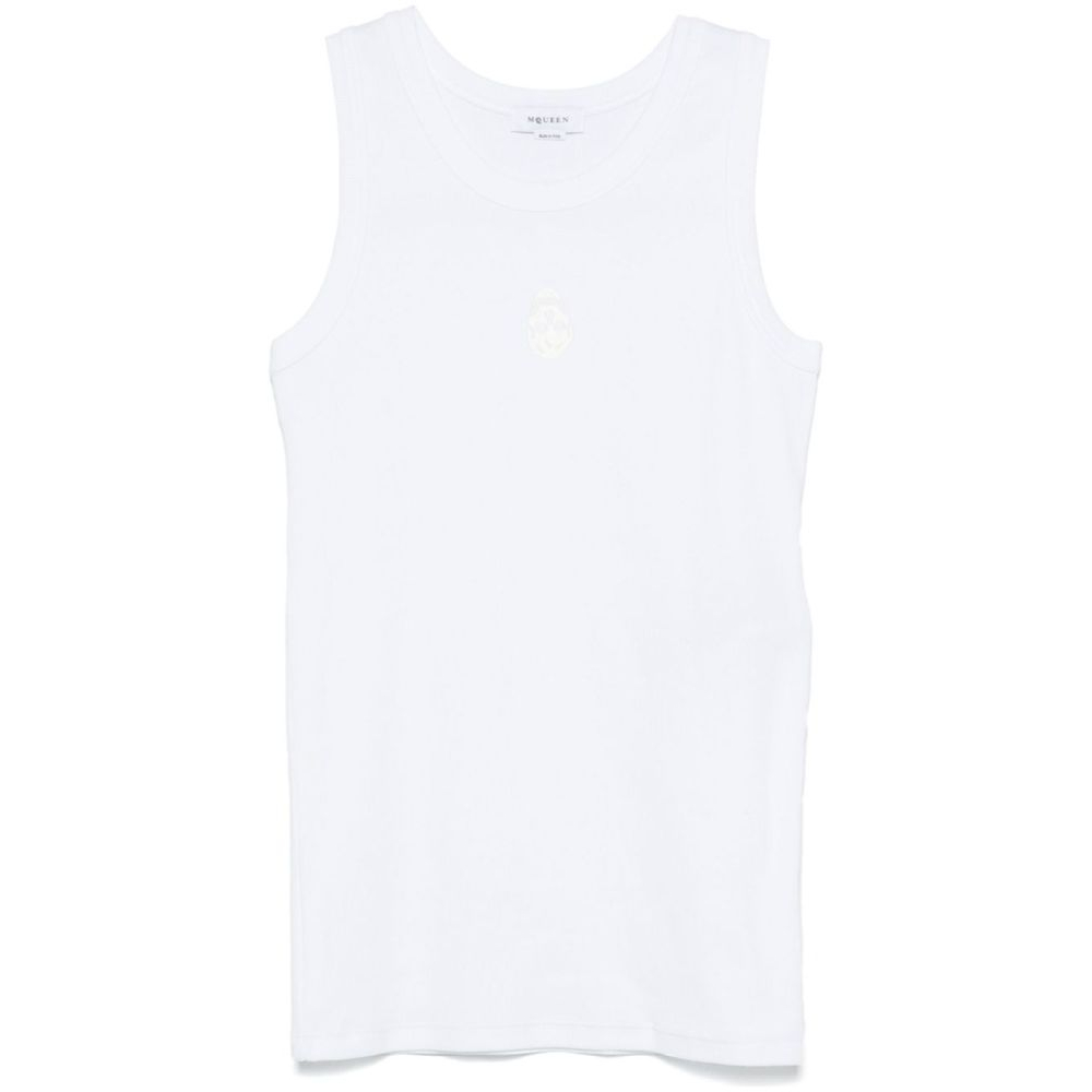 Débardeur 'Skull-Embroidered' pour Hommes