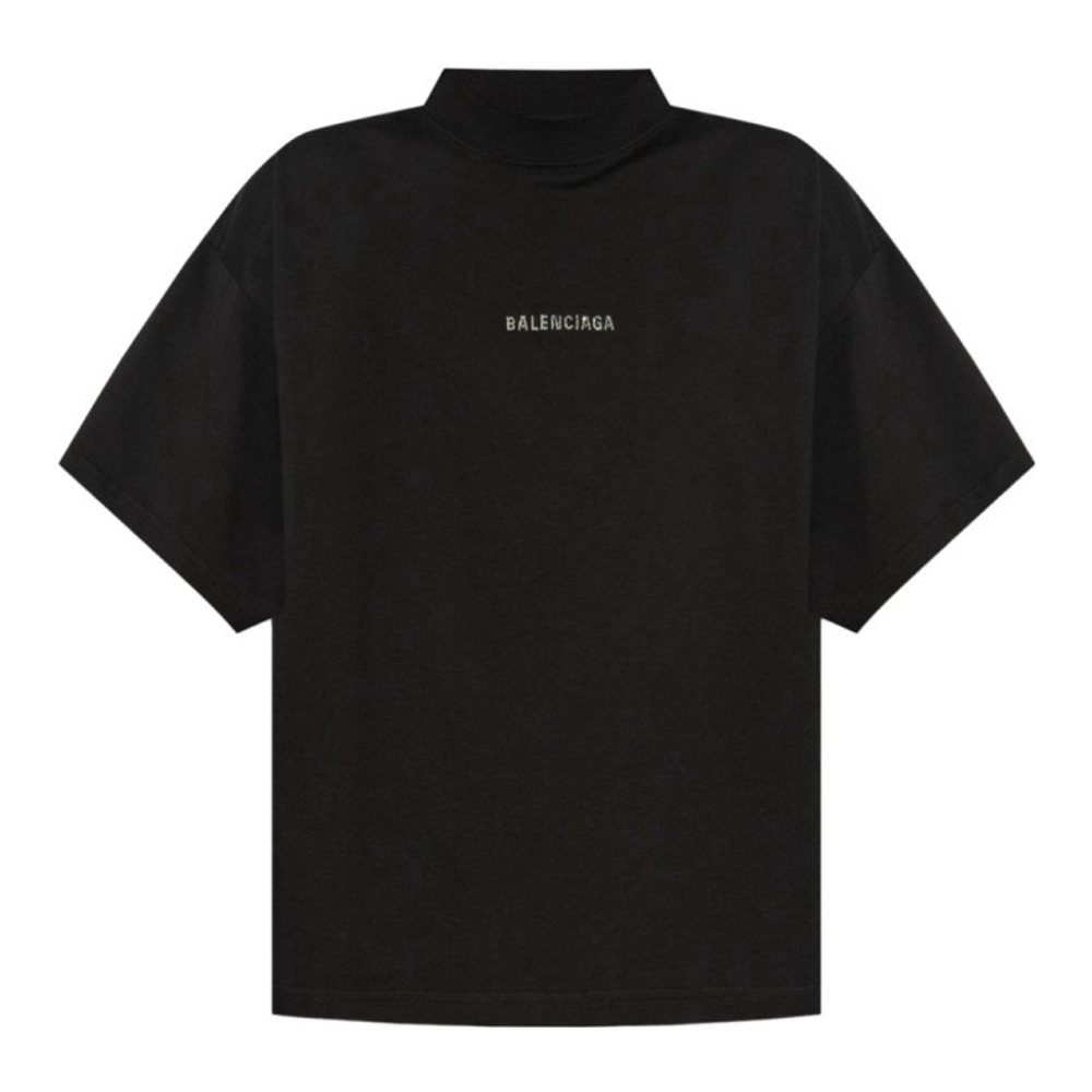 Women's 'Logo-Studded' T-Shirt