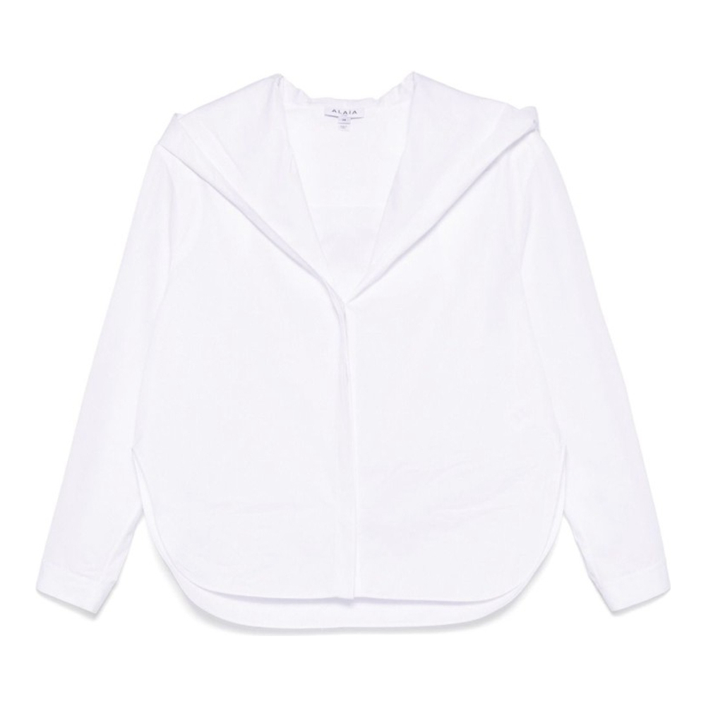 Chemise 'Poplin Hooded' pour Femmes
