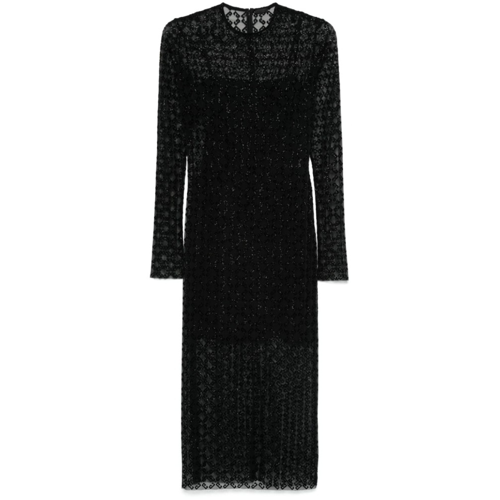 Women's 'Sheer' Long-Sleeved Dress