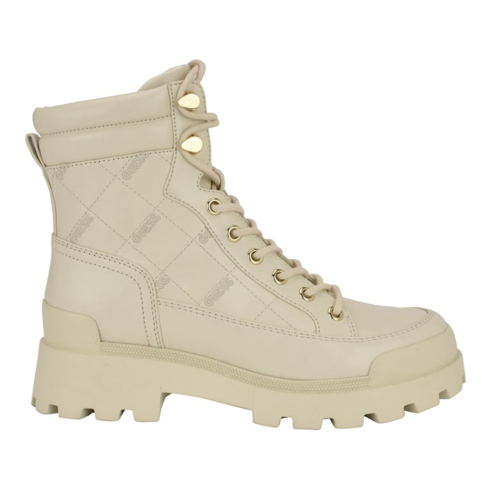 Women's 'Flirra Quilted Hiker Boots' Combat Boots