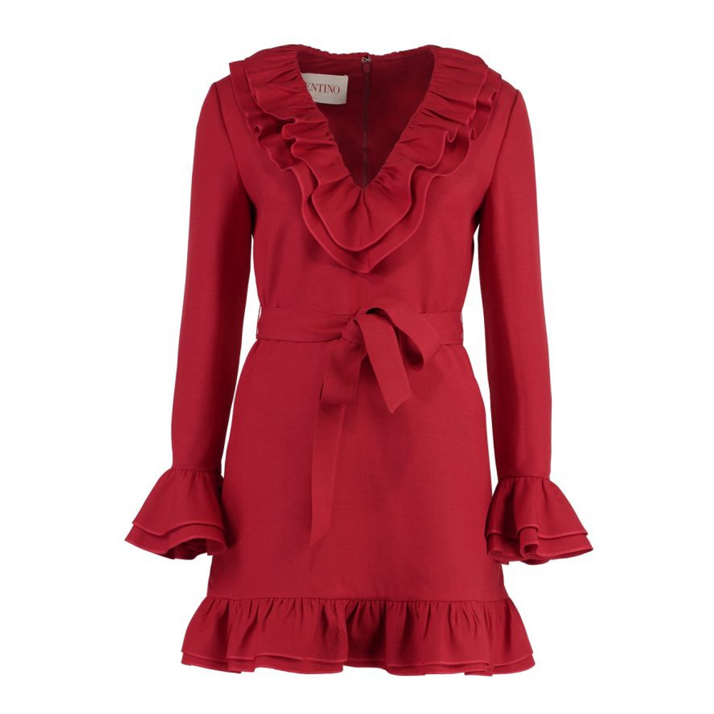 Robe mini 'Ruffled' pour Femmes