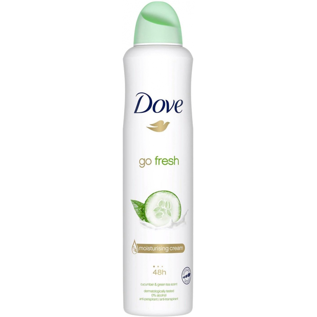 'Go Fresh' Spray Deodorant - Cucumber & Green Tea 250 ml