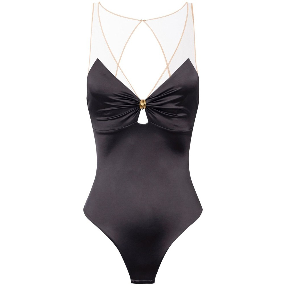 Women's 'Tulle Detailing' Bodysuit