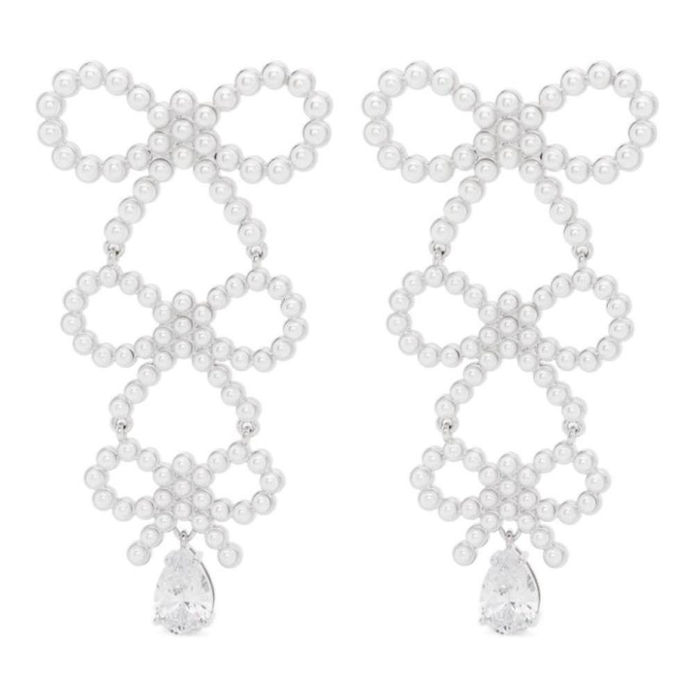 'Tiered Pearl Bow' Ohrringe für Damen