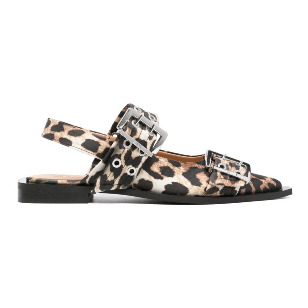 Women's 'Leopard-Print' Sling Back Shoes