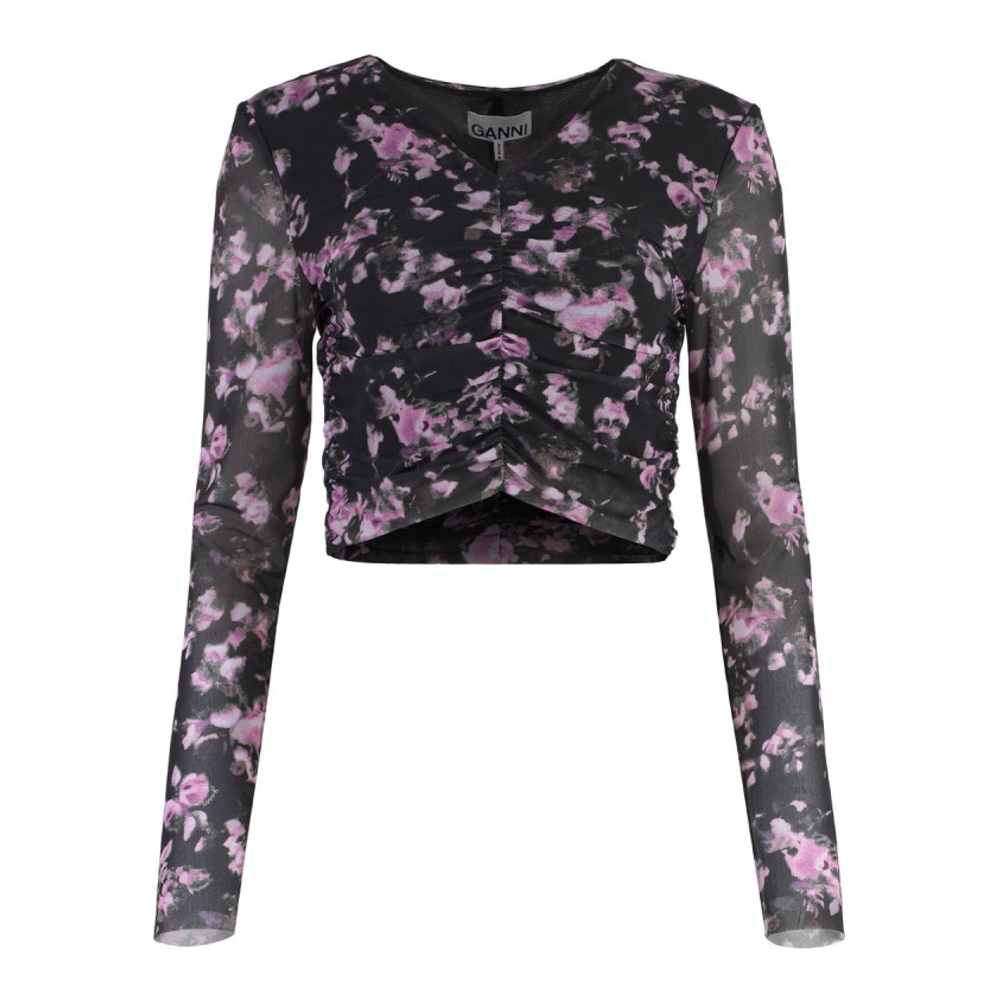 Top à manches longues 'Printed' pour Femmes