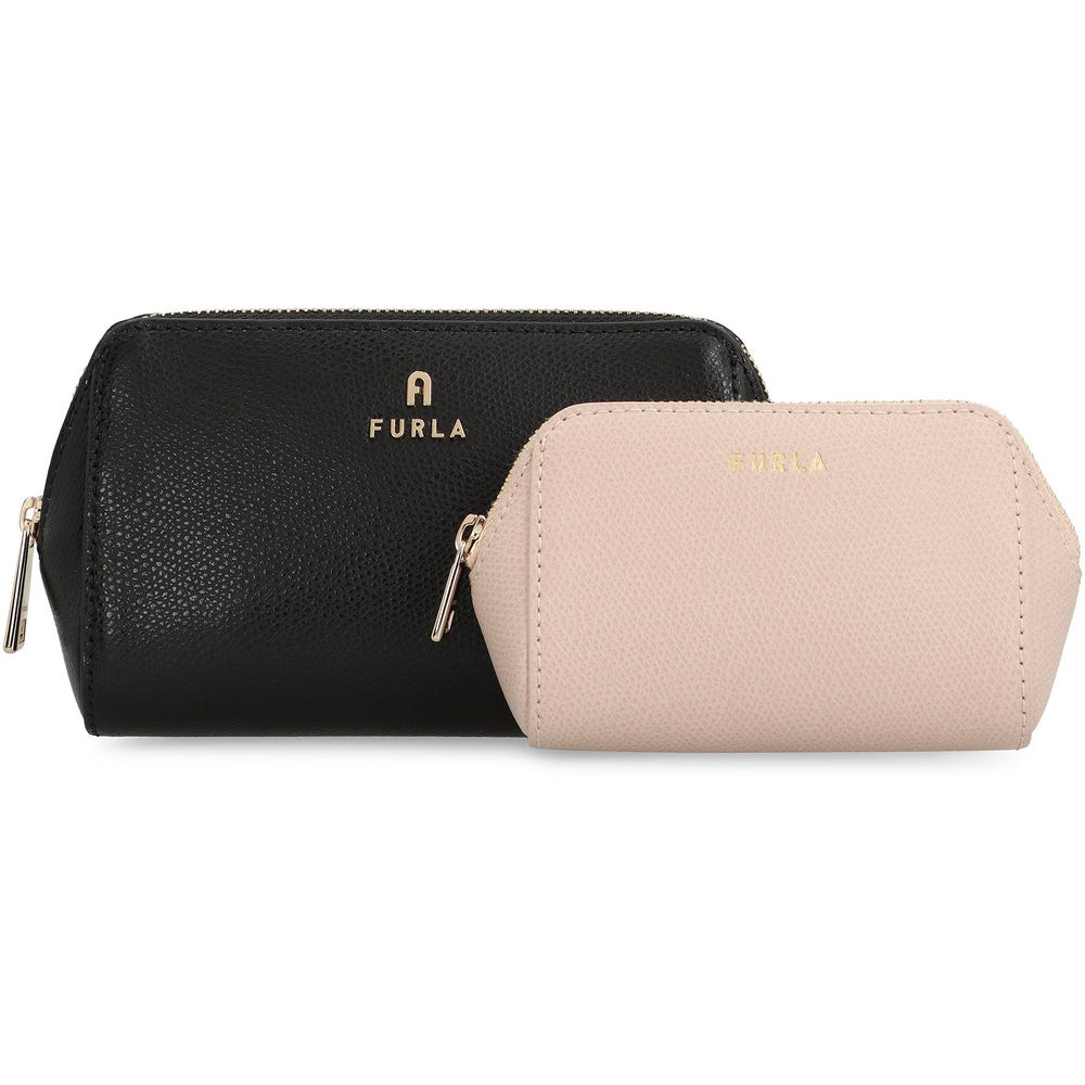 Women's 'Camelia' Toiletry Bag Set - 2 Pieces