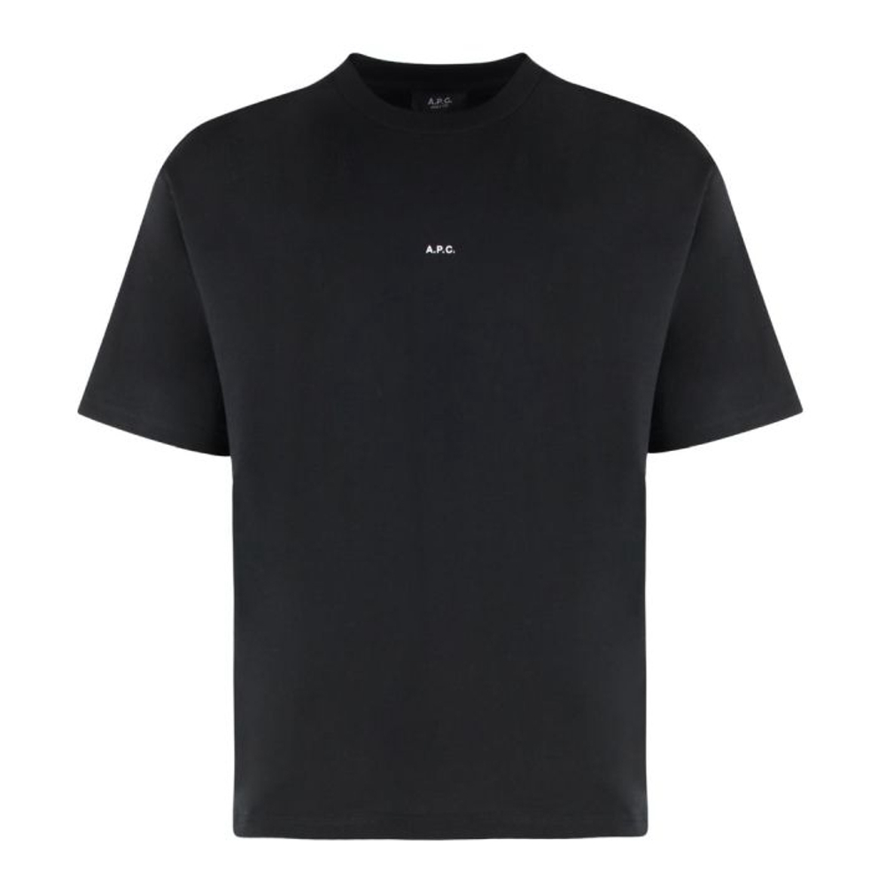 T-shirt 'Boxy Micro Logo' pour Hommes