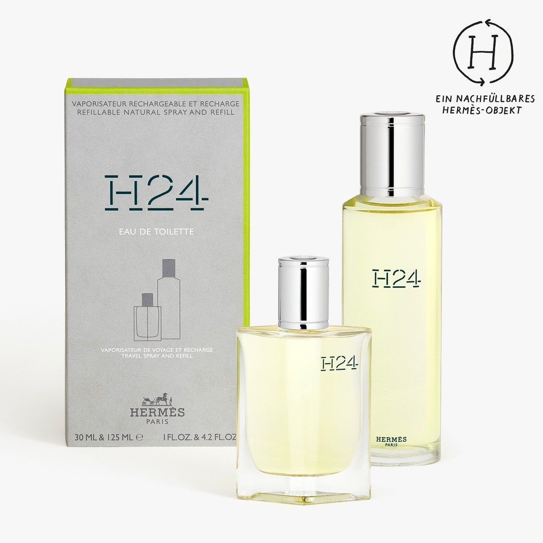 Eau de toilette, Eau de toilette - Recharge 'H24' - 2 Pièces