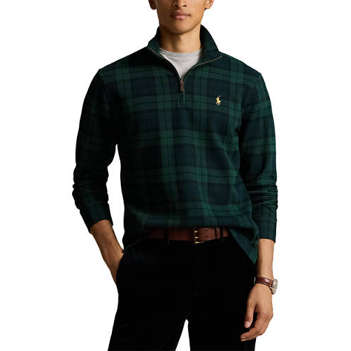 Men's 'Plaid Estate-Rib Pullover' Sweater
