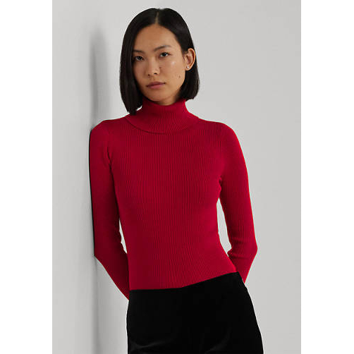 Pull à col roulé 'Ribbed Turtleneck' pour Femmes
