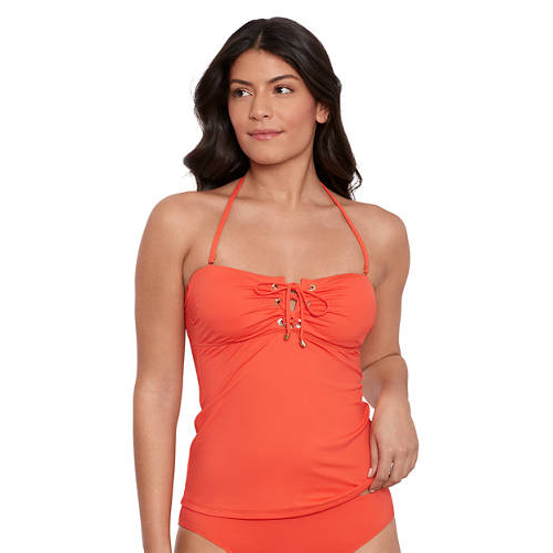 Women's 'Beach Club Solid Bandini Swim' Bikini Top