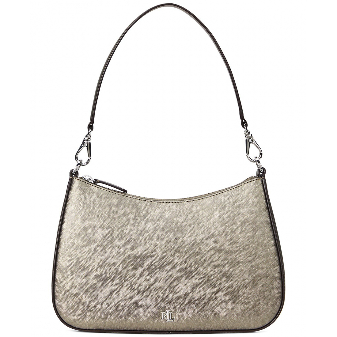 'Crosshatch Leather Medium Danni Shoulder Bag' pour Femmes