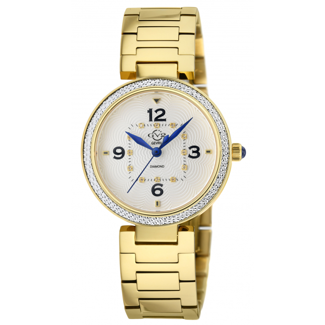 Women's Piemonte IPYG Case, White dial, Diamond Watch