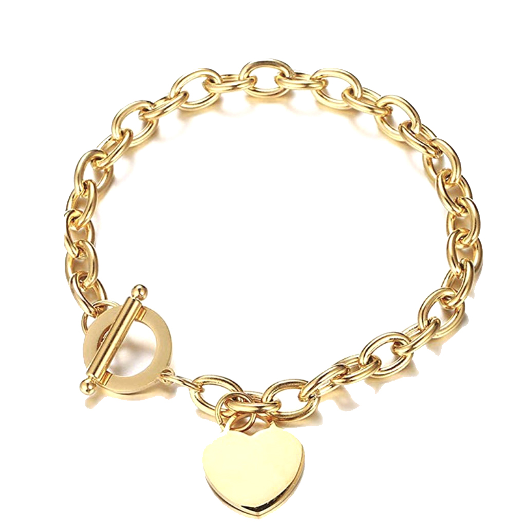'Heart Charm' Armband für Damen