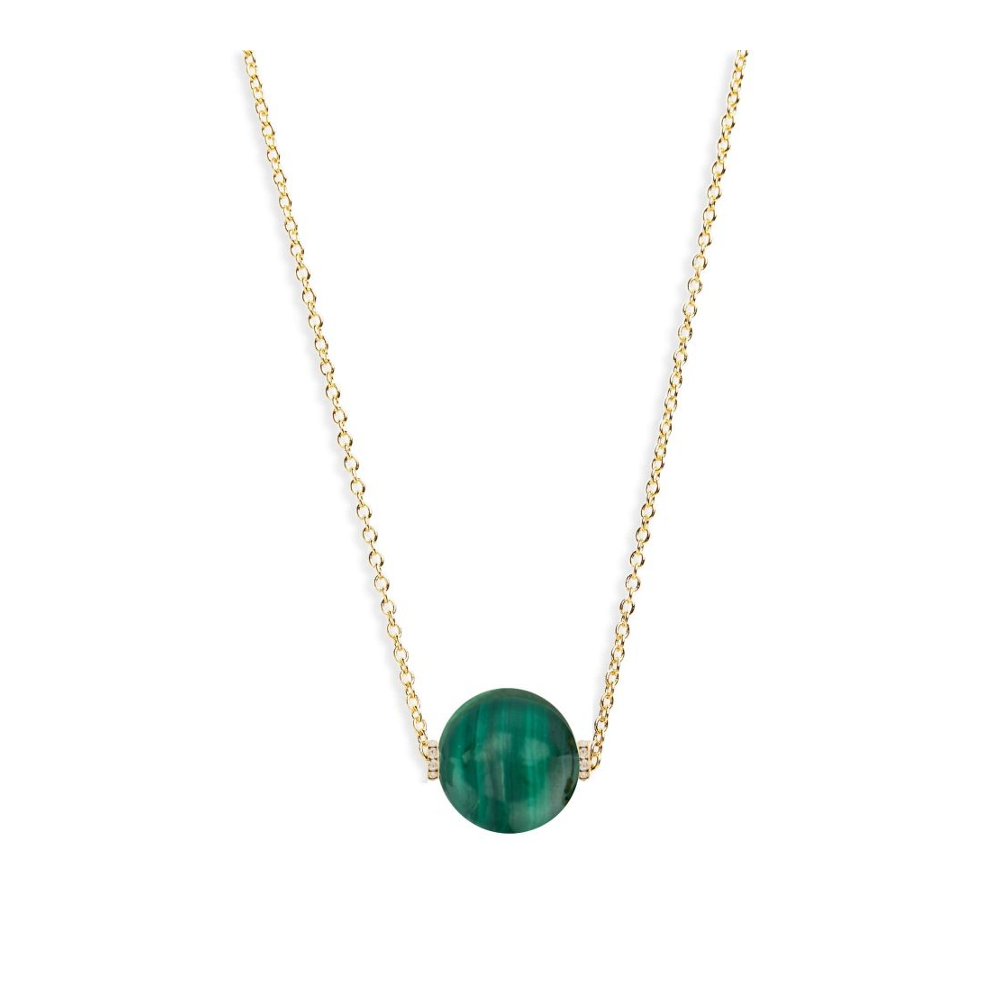 Collier 'Green Gemstone Cz Classic' pour Femmes