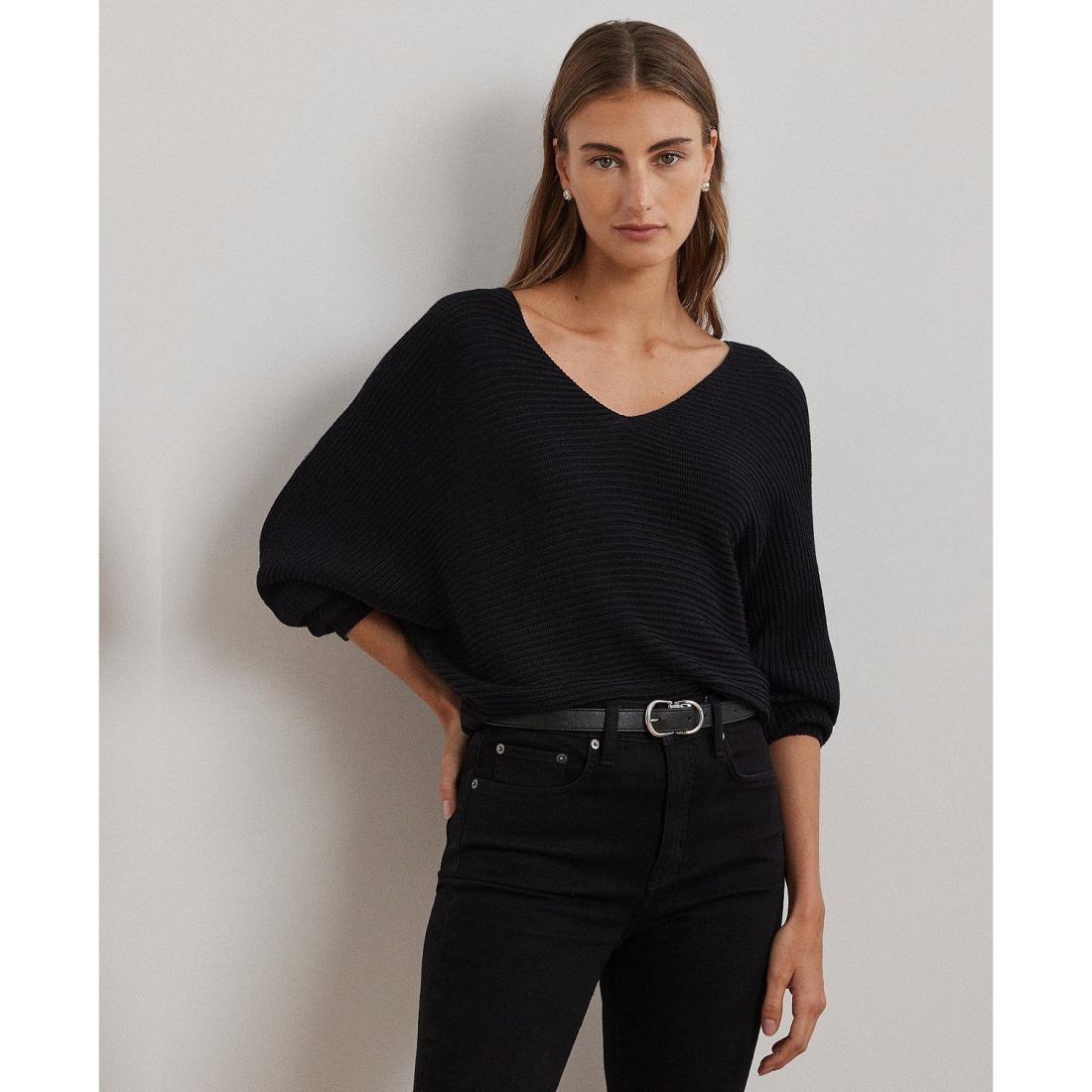 Women's 'Rib-Knit Dolman-Sleeve' Sweater
