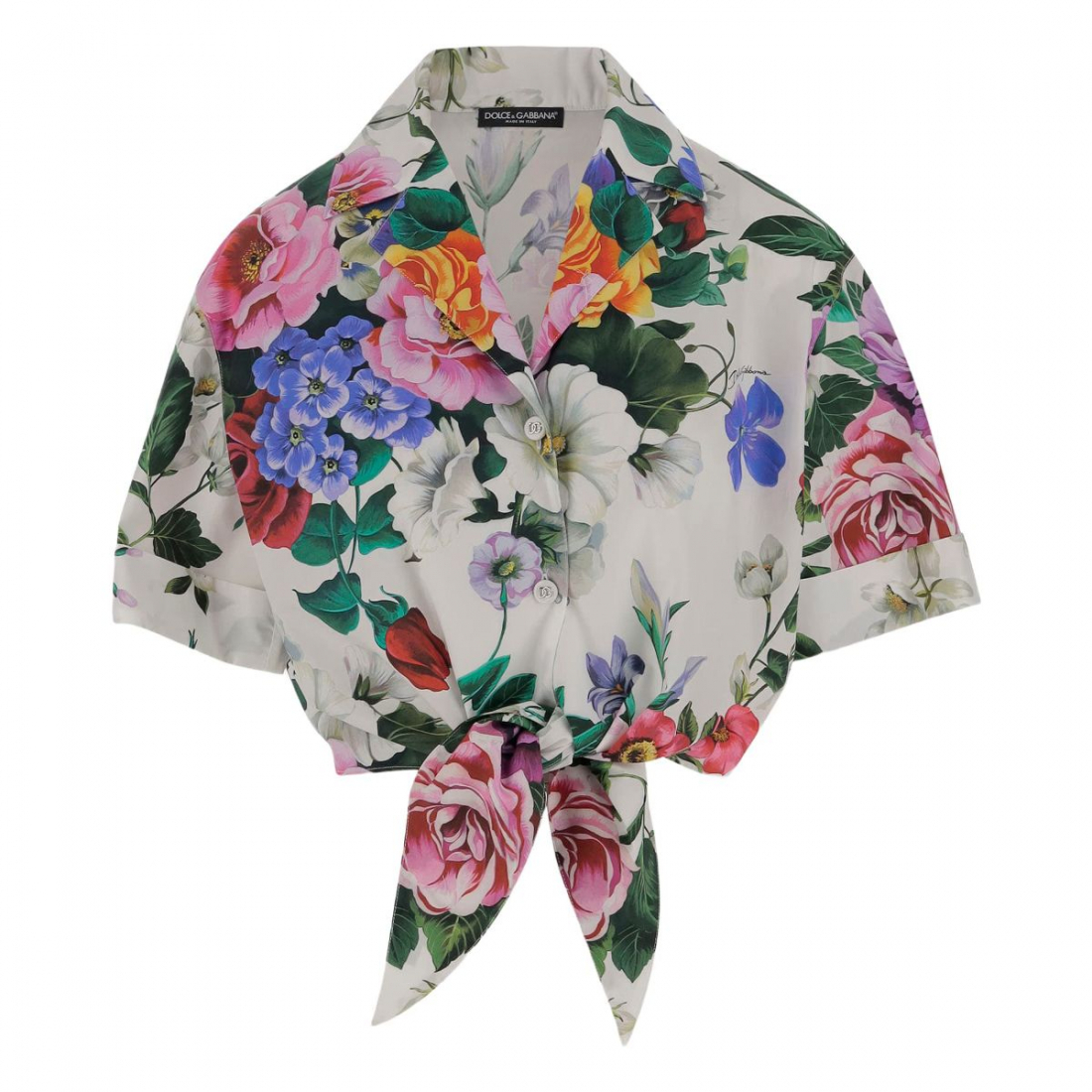 Women's 'Floral Pattern' Short sleeve shirt