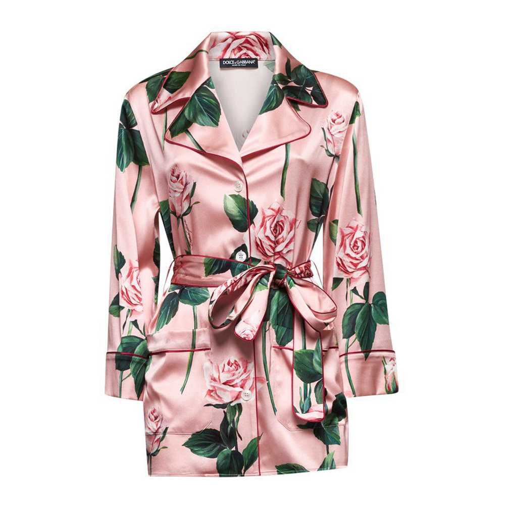 Women's 'Floral Printed Belted' Shirt